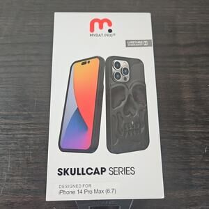 MyBat Pro Skullcap Series Case Apple iPhone 14 Pro Max (6.7) Black